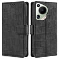 thumbnail image 1 of Gift compatible Huawei Pura 70 Ultra Case Magnetic Clasp Crocodile Texture Leather Cover, 1 of 5