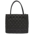 thumbnail image 3 of Pre-Owned Chanel Reissue Tote Caviar Skin Black 7th Series Bag Coco Mark 0212 CHANEL (Good), 3 of 11