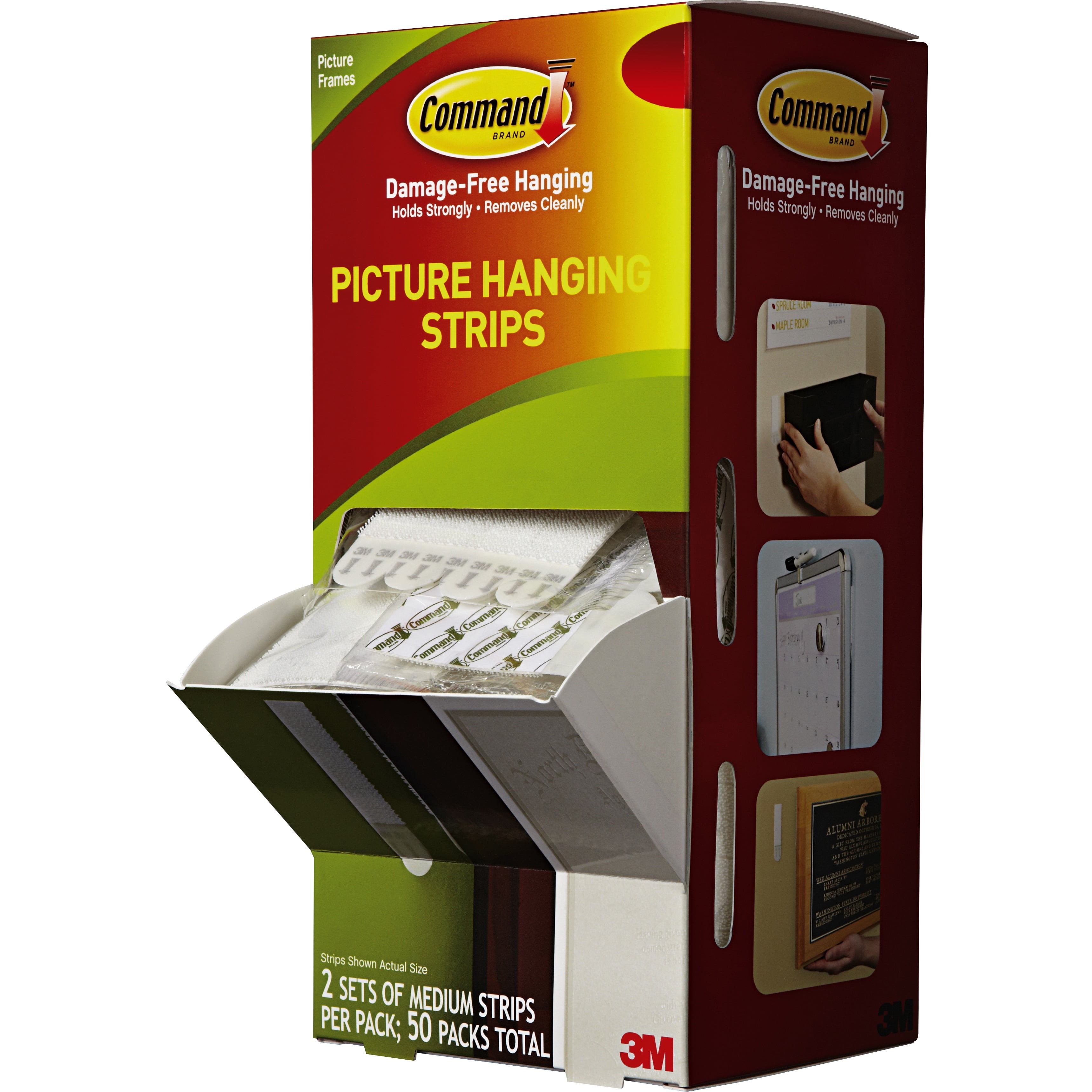 Command Picture Damage Free Hanging Kit 50 Pieces Resealable Box Wall Pictures 