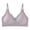 Gray, variant on Women's Bras Lightweight Seamless No Wire T-Shirt Bra Flat Seam Design Invisible Under Thin Shirts S-2XL