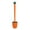 Orange, variant on Kcavykas Durable Bristles Cleaning Supplies Bathroom Toilet Brush Plunger Wall Mounted Brush Flexible Brush Clean To Corner and with Cover Cleaner Brush Set of The Day