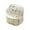 White, variant on Large Capacity Ice Maker Bucket with Lid, 32-Cavity Push-Release Silicone Ice Tray, Leakproof Storage Container with Handle, Easy Release Mold for Whiskey, Cocktails, and Party Drinks, BPA-Free