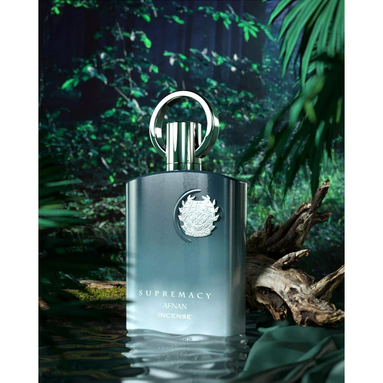 Afnan Supremacy Incense Men's Perfume, Amber & Oud Scent