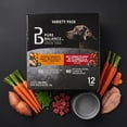 thumbnail image 3 of Pure Balance Grain Free Chicken Dinner in Gravy & Beef Dinner in Gravy Wet Dog Food Variety Pack, 3.5 oz, 12 Pack, 3 of 13