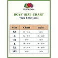 thumbnail image 4 of Fruit of the Loom Boys Fleece Full Zip Hoodie Sweatshirt, 4 of 4