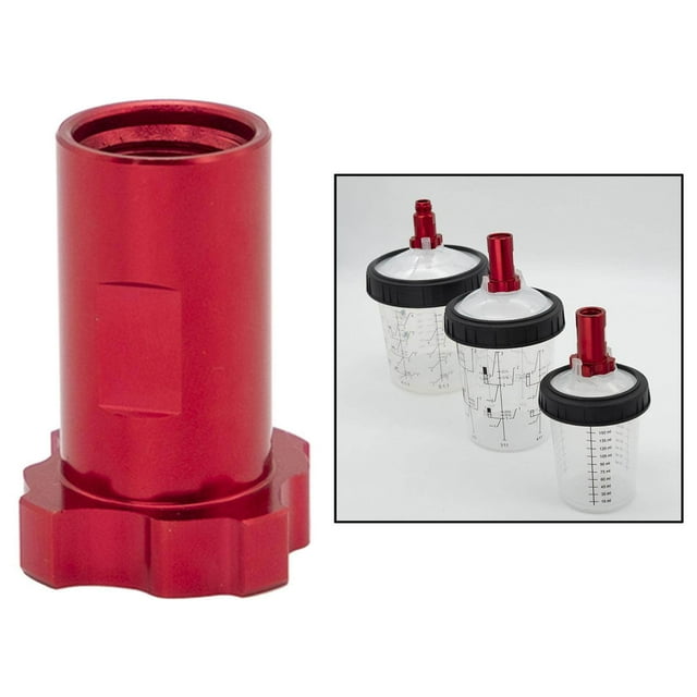 kurtrusly Quick Release Spray Disposable Pot Adapter Connector for Paint Sprayers Interal M16x1.5