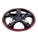 thumbnail image 3 of Tapones Universales Estrella Para Rin 14 Deportivo Rojo negro, 3 of 8