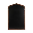 thumbnail image 5 of Kate and Laurel Tudor Traditional Wooden Arch Wall Mirror, 24 x 36, Walnut Brown, Vintage Arched Hanging Mirror with Pointed Arch and Pieced Wood Frame, 5 of 8