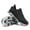 Black, variant on SKIUHS Men's Golf Shoes – White & Black Spiked Sole for Traction, Water-Resistant & Comfort for On-Course Play