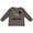 Charcoal Grey, variant on Inktastic 3rd Birthday Dinosaur Skateboarding Boys Long Sleeve Toddler T-Shirt