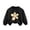 Black, variant on Zpanxa Girls Western Style Long Sleeve Print Base Shirt Casual Sweatshirts Top for Daily School Wear