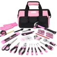 thumbnail image 2 of KingTool Ensemble d'Outils Rose 275 Pcs - Kit d'Outils Rose avec Sac de Rangement à Grand Ouverture de 12 Pouces, Kit d'Outils pour Femmes pour la Maison, Parfait pour Projets DIY et Réparations à Domicile, 2 of 8