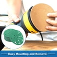 thumbnail image 5 of Sanding Discs 6 Inch 49 Hole 80 Grit Round Hook and Loop Sandpaper Aluminum Oxide Green 50 Pcs, 5 of 6
