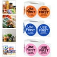 thumbnail image 2 of MasteelfCA 3 rolls of "USE First" Stickers Restaurant Food Service Label Kitchen Labels, 2 of 8