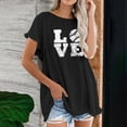 thumbnail image 2 of Camiseta de manga corta estampada casual para mujer OAVQHLG3B Store  lin121212, 2 of 5