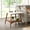 Off-White+Pecan, variant on Wooden Coffee Tables, Pull Up Table, Pecan Coffee Tables,Wood Round Coffee Tables, Furniture Primary Living Space Tables