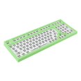 thumbnail image 1 of Teclado mecánico de 98 teclas perfke luz RGB intercambiable en caliente DIY Verde, 1 of 9