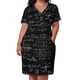 thumbnail image 2 of Vestido de noche con bolsillo suelto para mujer vestidos elegantes de matemáticas, 2 of 6