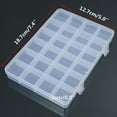 thumbnail image 5 of UDIYO Storage Box Holder Large Capacity Compartments PP 24 Grids Transparent Container Jewelry Organizer for Home, 5 of 6