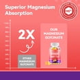 thumbnail image 2 of Magnesium Glycinate Gummies 600mg, Non-GMO, Gluten-Free, Magnesium Gummies for Adults & Kids, Sleep, Relaxation & Focus, 3 in 1 Flavor, 60 Count, 2 of 9