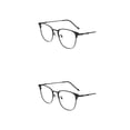 thumbnail image 1 of Minnieouse Blue Light Blocking Glasses Clear Lens Metal Frame for Sleep Better 2piezas Negro, 1 of 1