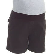 Maternity Demi-Panel Twill Short