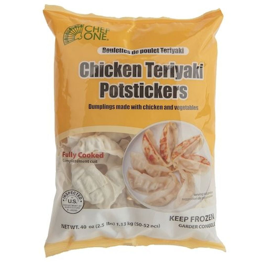 Chef One Chicken Teriyaki Potsticker, 40 Ounce 3 per case