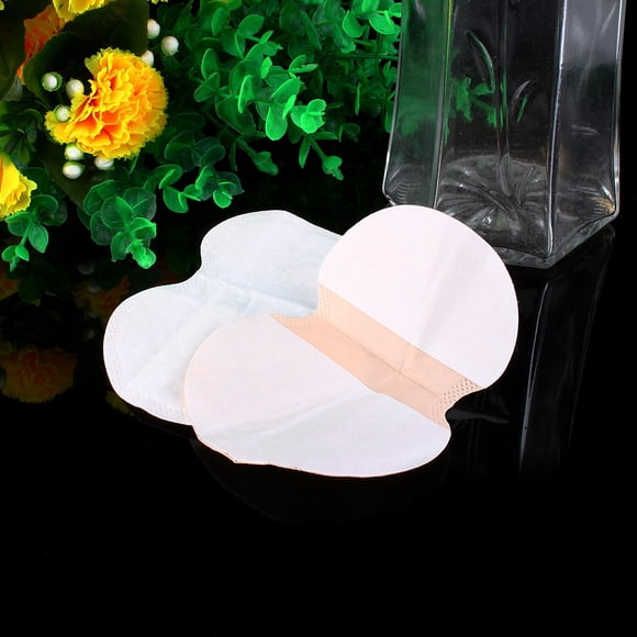 Almohadillas para axilas,Almohadillas para el sudor de las axilas,100 piezas/Almohadillas para el sudor de las axilas Diseño aerodinámico