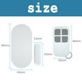 thumbnail image 2 of Door Window Alarm for Home Pool Kids Safety with Remote Controls Door Entry Burglar Magnetic Sensor Security Alert Kit for Store Garage 130dB 4 Alarm Modes, 2 of 5