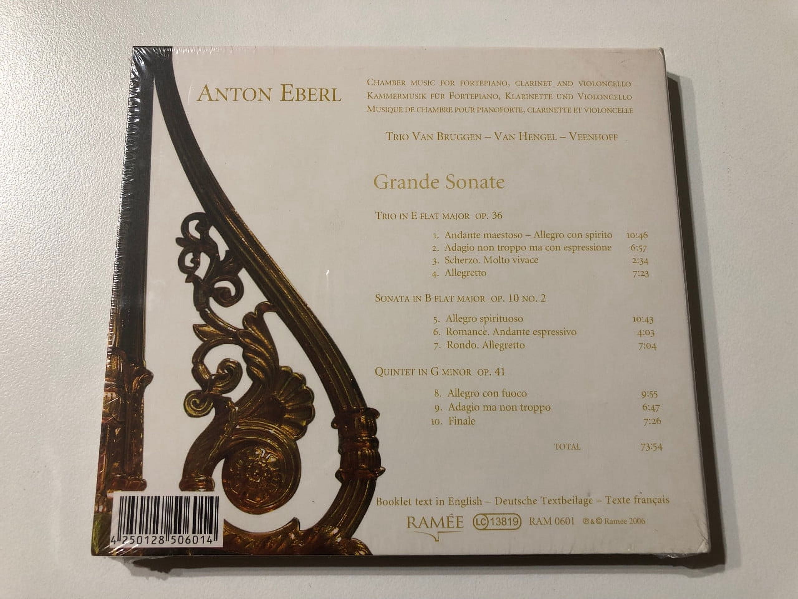 Trio Van Hengel - Grande Sonate - Music & Performance - CD