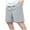 Grey, variant on Gubotare Shorts Boy Big Boy's Shorts Summer Drawstring Elastic Waist Casual Shorts for Boys with Pockets (Black,Size 7-8 Years)