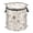 Small Flowers And Leaves, variant on Pop-Up Collapsible Laundry Hamper With Zippered Lid Dual Handles 50L Lace Pattern