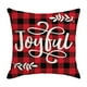 thumbnail image 2 of Christmas Pillowcase 17.71x17.71in Used For Christmas Decoration Winter Holiday Decoration Pillow Cover Suitable For Home Sofas, 2 of 6