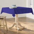 thumbnail image 4 of La Linen Polyester Poplin Washable Square Tablecloth, Stain And Wrinkle Resistant Table Cover 58X58, Fabric Table Cloth For Dinning, Kitchen, Party, Holiday 58 By 58-Inch, Royal Blue, 4 of 4