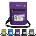 thumbnail image 2 of Travel Neck Pouch Waterproof Safe Passport Holder Pouch Neck Wallet, 2 of 5