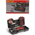 thumbnail image 1 of Ensemble d'Outils Général 39 Pcs - Kit d'Outils à Main Essentiel pour la Maison avec Boîte de Rangement Portable (Rouge), 1 of 5