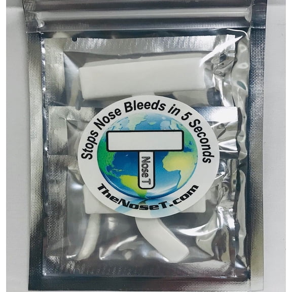 The Nose T 3 Pack White - Nosebleed Stop Device