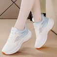 thumbnail image 2 of Womens Shoes,Lightweight Sneakers For Running Breathable Mesh Sports Shoes For Active Versatile Athletic Footwear For Everyday Use,Shoes for Women,Blue,8.5, 2 of 9