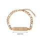 thumbnail image 3 of Pulsera Retro Rectangular XWSHYW Hip Hop Moda Mujer, 3 of 6