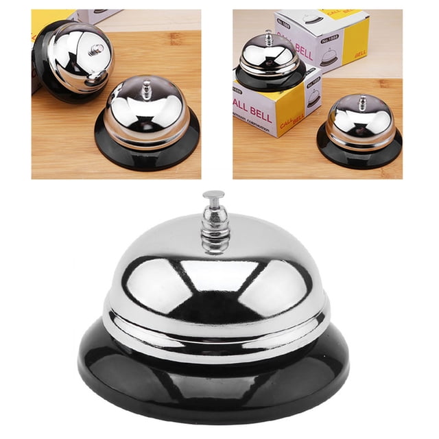 Timbre de llamada, timbre de servicio, timbre de servicio a prueba de óxido, timbre de mesa para cenas, materiales ecológicos