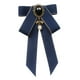 thumbnail image 1 of Broche de pajarita Yuyangstore Pin Bowknot Azul oscuro 18 cm x 11 cm, 1 of 8