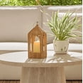 thumbnail image 3 of Rattan Lantern, 12" Perfect New Home & Wedding Gift, 3 of 5