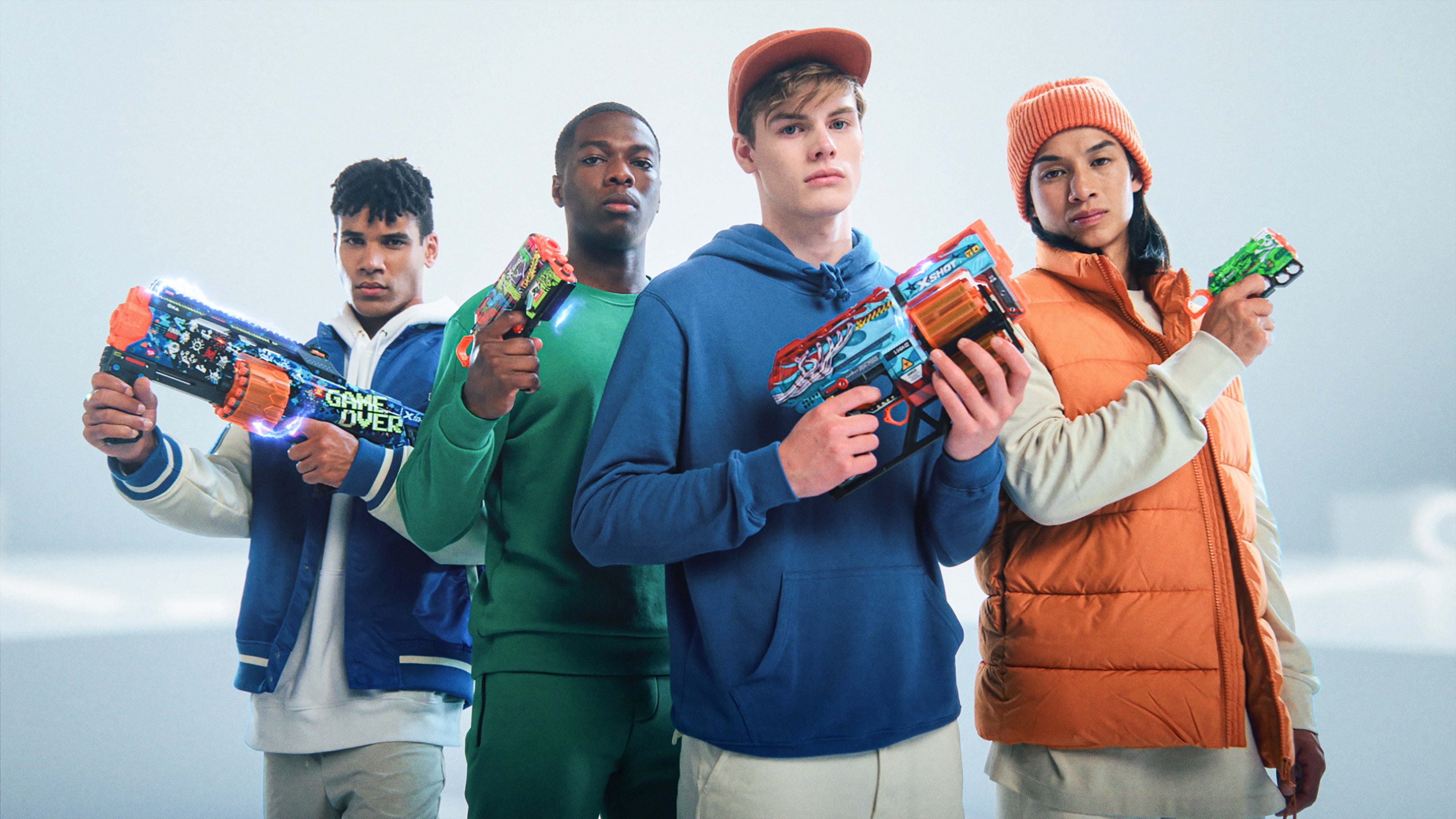 XSHOT Skins Dread Dart Blaster - Boom (12 Darts) by ZURU, For Ages 8+