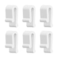 thumbnail image 1 of Clip de protección genérico para tapa de horno holandés, accesorio para utensilios de cocina, blanco, 6 unidades, 1 of 9