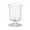 Clear, variant on GiLiling Window Candles Lights , Dinner Candle Transparent Glass Stripe Creative Lit Candle Cup Light Candlestick LED Light for Home Table Centerpieces Decor