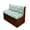 Daisy Floral Print, variant on XYZCANDO Camo Duck Camper Cushion Covers Stretch Camper Accessories, Comfortable Furniture Protector RV Dinette Cushion Covers