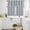 Grey Navy Blue, variant on Black Grey Stripes Kitchen Curtains Sets for Windows 36 Inch Length, Simple Striped Lines Minimalist Modern Rod Pocket Window Treatments Tier Curtains and Valances Set for Bedroom/Bathroom