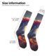 thumbnail image 2 of Balery Rainbow Sunset Cloud White Horse Calcetines novedosos Calcetines deportivos Calcetines hasta la rodilla Calcetines de algodón Calcetines originales y geniales, 2 of 6