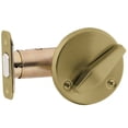 thumbnail image 2 of Schlage B580 609 Grade 2 Door Bolt Inside Turn Only Adjustable 2-3/8 and 2-3/4 Backset Satin Brass Blackened Satin Relieved Clear Coated Finish, 2 of 2