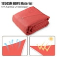 thumbnail image 3 of Yescom 22Ft Triangle Sun Shade Sail Canopy UV Block Commercial Carpark Pool Camping Playground Outdoor Watermelon Red, 3 of 12